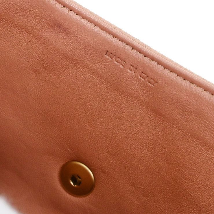 Chanel Pink Calfskin Shoulder Bag 135021