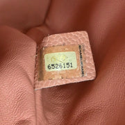 Chanel Pink Calfskin Shoulder Bag 135021
