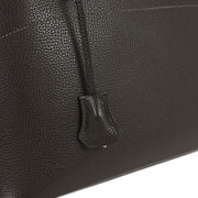 Hermes Chocolat Coromandel Bolide 31 2way Handbag B01 Square:J 135036