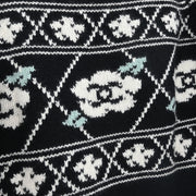 Chanel Sweater Top Black 95A #38 141268