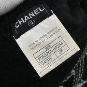 Chanel Sweater Top Black 95A #38 141268