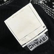 Chanel Sweater Top Black 95A #38 141268
