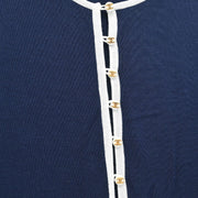 Chanel Sleeveless Top Navy 96C #40 142801