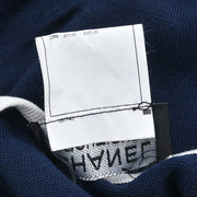 Chanel Sleeveless Top Navy 96C #40 142801