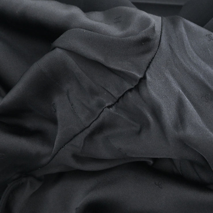 Chanel Setup Jacket Pants Black 95A #38 143087