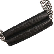 Chanel Black Tweed Camellia Shoulder Bag 143643