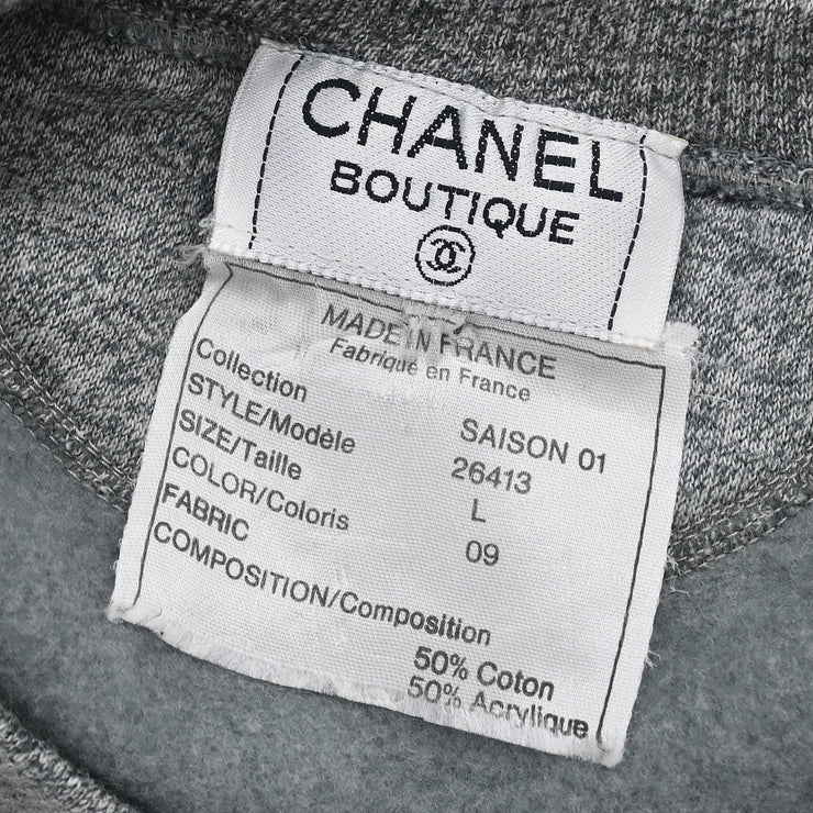 Chanel Sweatshirt Gray SAISON01 #L 143803