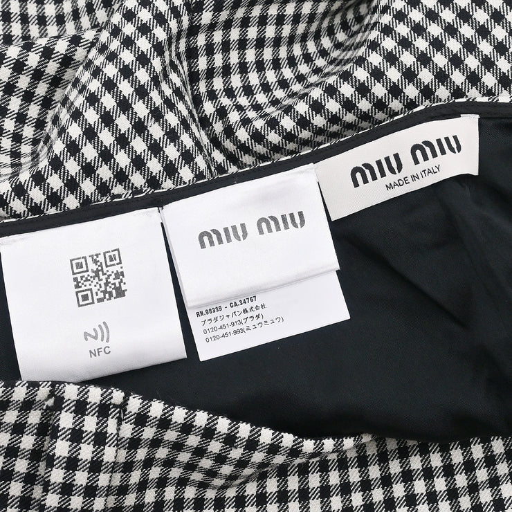 Miu Miu Skirt Black AMM1 2022 1220 #38 144097