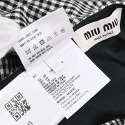 Miu Miu Skirt Black AMM1 2022 1220 #38 144097