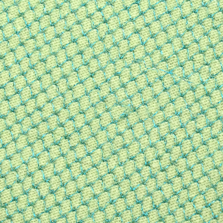 Chanel Ensemble Cardigan Short Sleeve Top Light Green 01C #38 144120