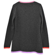 Chanel Ensemble Cardigan Short Sleeve Top Gray 98C #40 144127