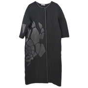 Bottega Veneta Collarless Coat Black 352210 VZW81 #40 144144