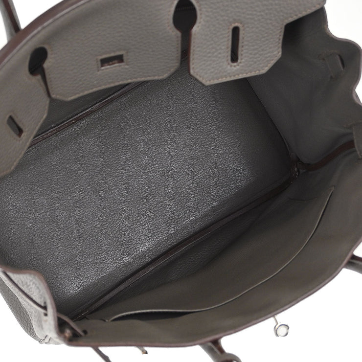 Hermes Etain Togo Birkin 30 Handbag  Square:P 177E 144559