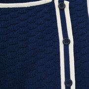 Christian Dior Sleeveless Tank Top Navy C-TK-286 #M 144672