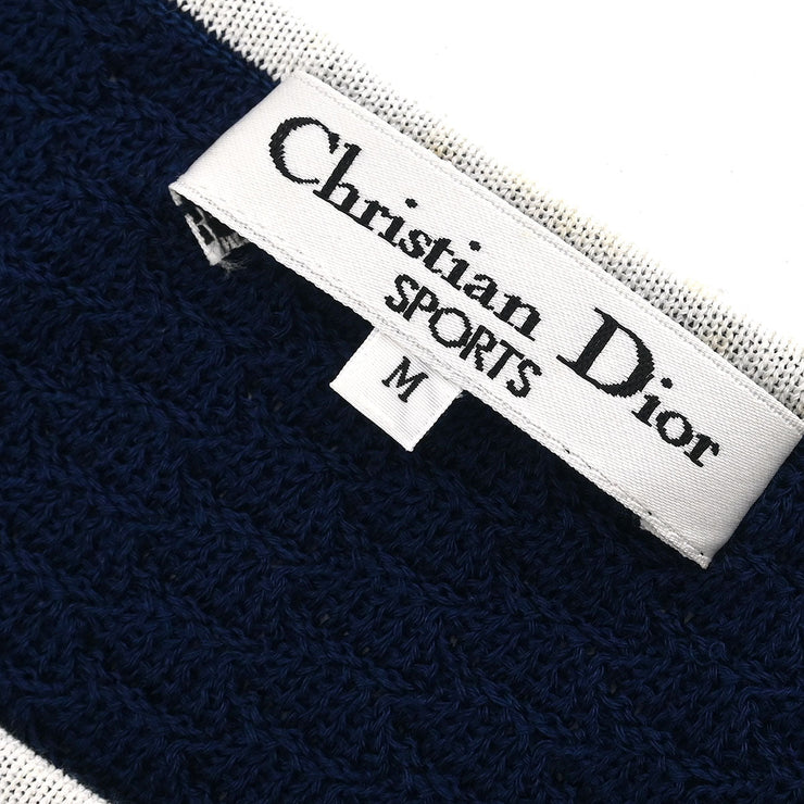 Christian Dior Sleeveless Tank Top Navy C-TK-286 #M 144672