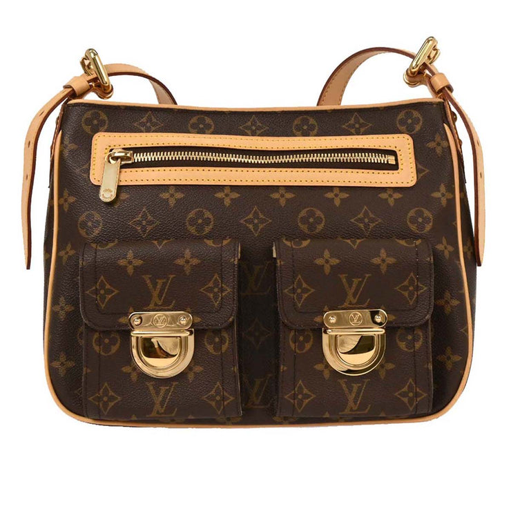Louis Vuitton Monogram Hudson GM Shoulder Bag M40045 VI1015 144683