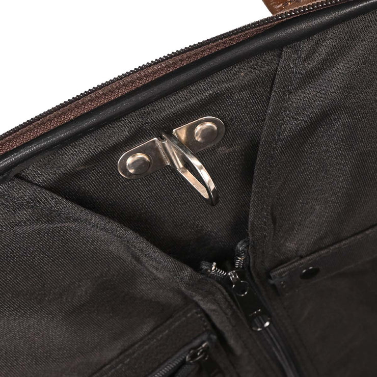Burberrys Beige Brown House Check Garment Bag 144684