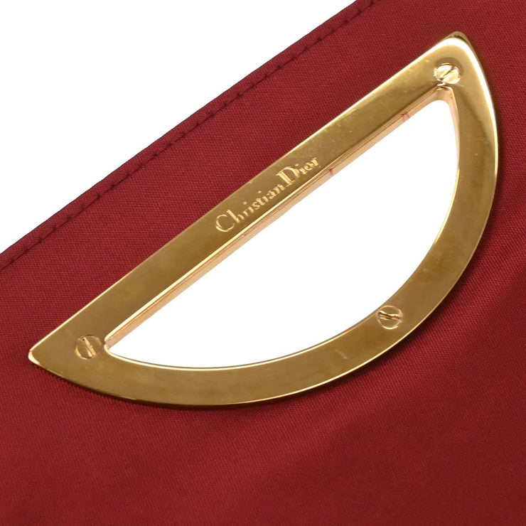 Christian Dior Bordeaux Patent Leather Trotter Malice Handbag MA-0070 144685