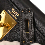 Hermes Black Gulliver Kelly A Dos GM Backpack  Square: A 32. 144687