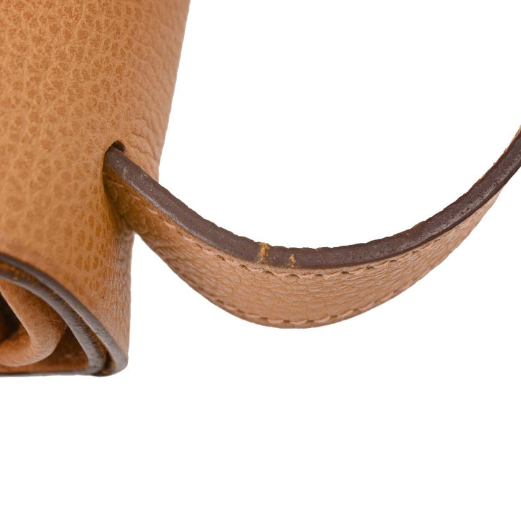 Hermes Natural Toile H Vache Liegee Sac Colorado MM Handbag J Square: I 144690