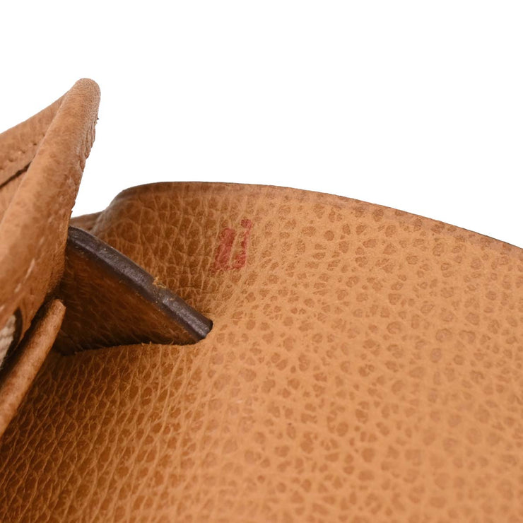 Hermes Natural Toile H Vache Liegee Sac Colorado MM Handbag J Square: I 144690