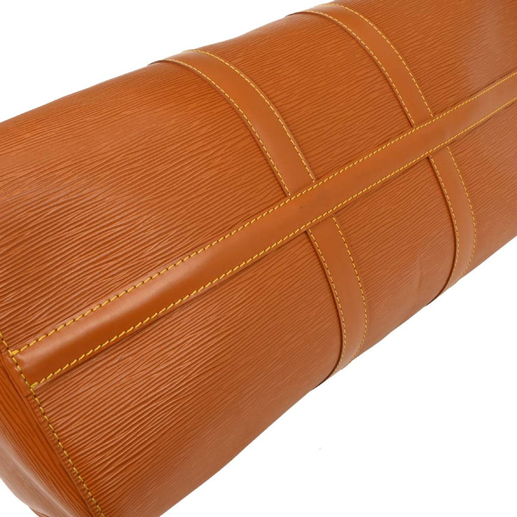 Louis Vuitton Brown Epi Keepall 45 Travel Handbag M42978 VI0923 144691