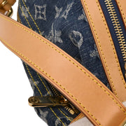 Louis Vuitton Blue Monogram Denim Baggy GM Shoulder Bag M95048 FL0995 144692