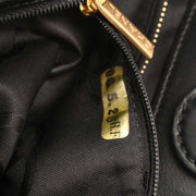 Chanel Navy Straw Tote Handbag 144693