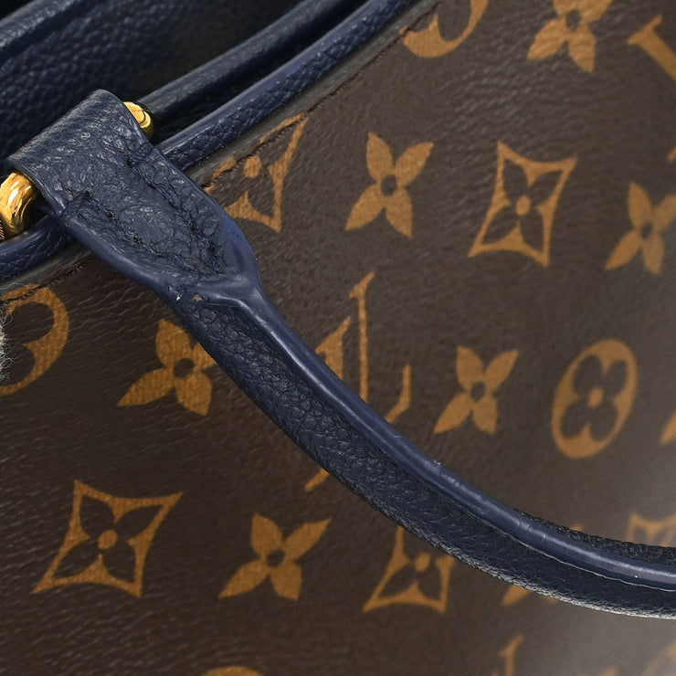 Louis Vuitton Monogram Popincourt PM 2way Handbag M43434 NZ0188 144698