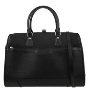 Louis Vuitton Black Epi Sac De Ville 2way Handbag M42392 CA2017 144700