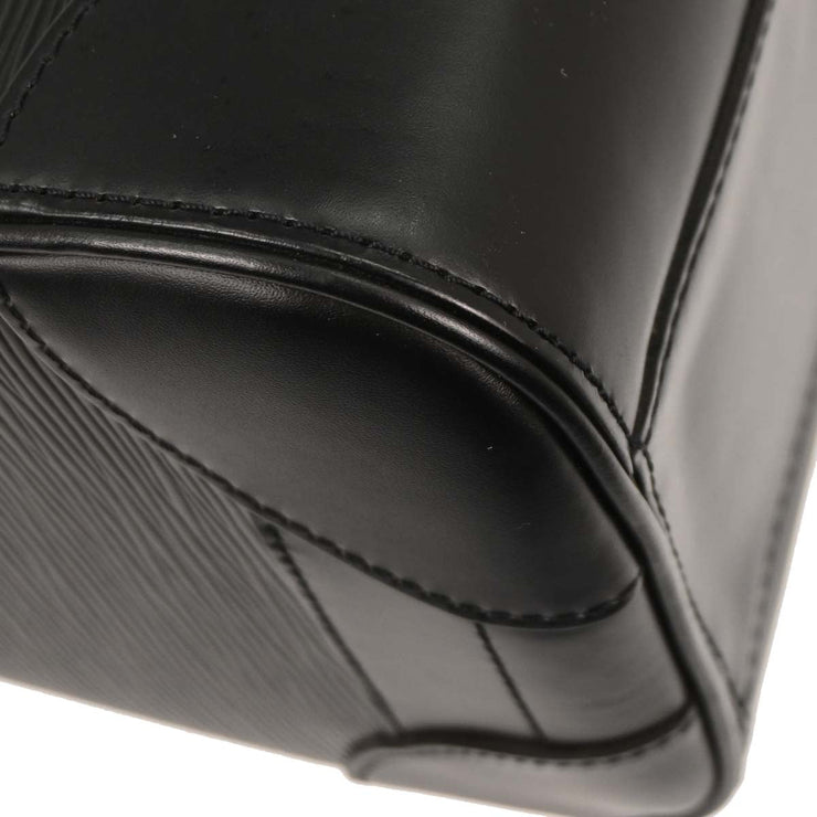 Louis Vuitton Black Epi Sac De Ville 2way Handbag M42392 CA2017 144700