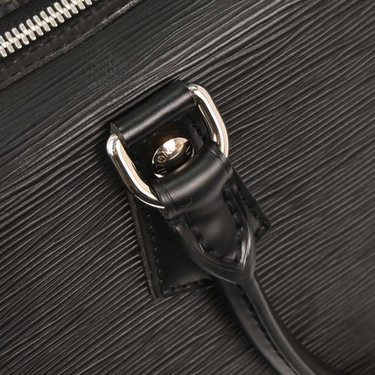 Louis Vuitton Black Epi Sac De Ville 2way Handbag M42392 CA2017 144700