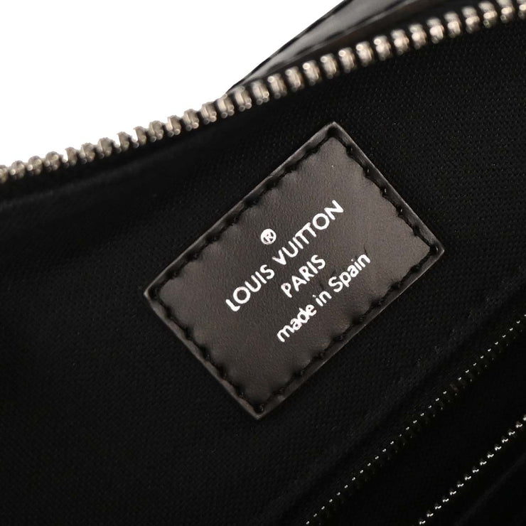 Louis Vuitton Black Epi Sac De Ville 2way Handbag M42392 CA2017 144700