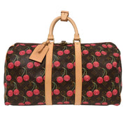 Louis Vuitton Monogram Cherry Keepall 45 Duffle Handbag M95011 TH0035 144705