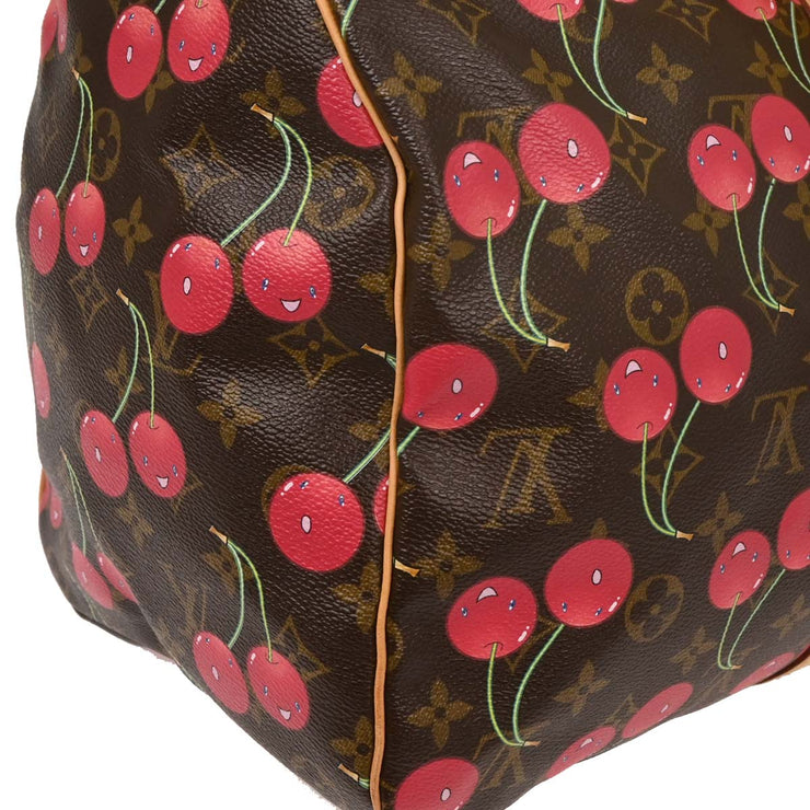 Louis Vuitton Monogram Cherry Keepall 45 Duffle Handbag M95011 TH0035 144705