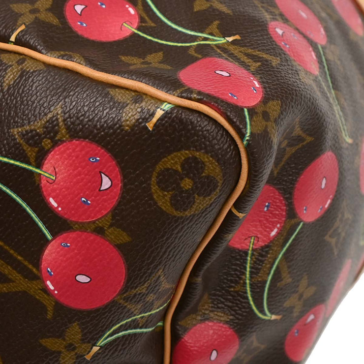Louis Vuitton Monogram Cherry Keepall 45 Duffle Handbag M95011 TH0035 144705