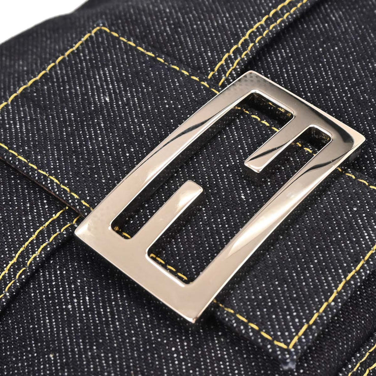 Fendi Navy Denim Baguette Handbag 2228.26424.099 144706