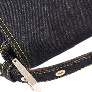Fendi Navy Denim Baguette Handbag 2228.26424.099 144706
