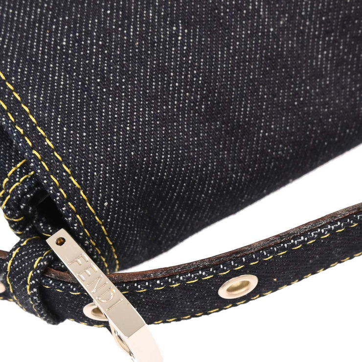 Fendi Navy Denim Baguette Handbag 2228.26424.099 144706