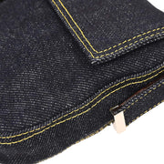 Fendi Navy Denim Baguette Handbag 2228.26424.099 144706