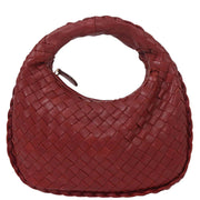 Bottega Veneta Bordeaux Intrecciato Hobo Handbag EPEV 2008 525 B 144707