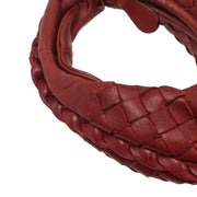 Bottega Veneta Bordeaux Intrecciato Hobo Handbag EPEV 2008 525 B 144707