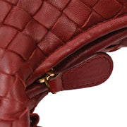 Bottega Veneta Bordeaux Intrecciato Hobo Handbag EPEV 2008 525 B 144707