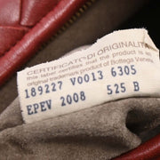 Bottega Veneta Bordeaux Intrecciato Hobo Handbag EPEV 2008 525 B 144707