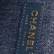Chanel Blue Denim Medium Deauville 2way Tote Bag 144714