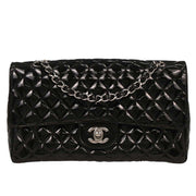 Chanel Black Patent Leather Shoulder Bag 144715