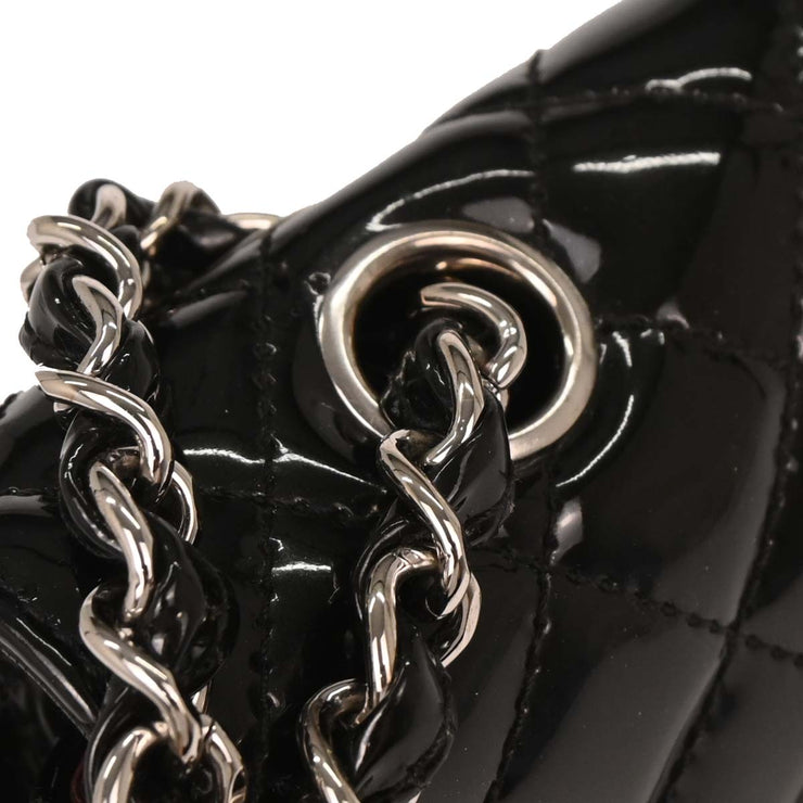 Chanel Black Patent Leather Shoulder Bag 144715