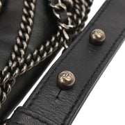 Boy Reverso Chanel Black Lambskin Medium Shoulder Bag 144716