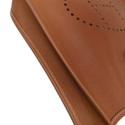 Hermes Cognac Epson Evelyne 2 PM Shoulder Bag  Square: I 144720
