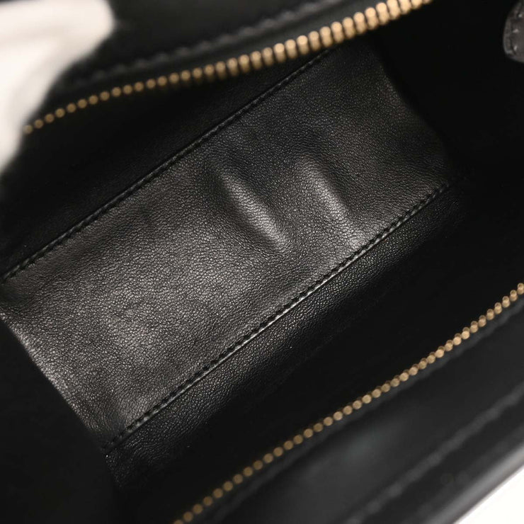 Celine Off-white Canvas Nano Luggage Tote Bag S¥ZP¥1111 144725